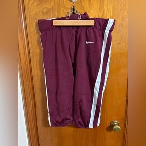 NWT Men's Nike Engineered Stock Vapor Wine Maroon Pro Game Football Pant XL